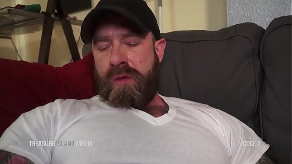 Daddy jacks his fat schlong