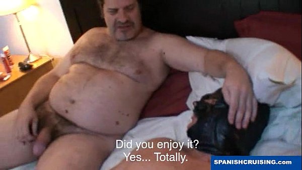 Draped daddy otter fucking