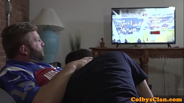 Muscle otter pounds lad during rugby match